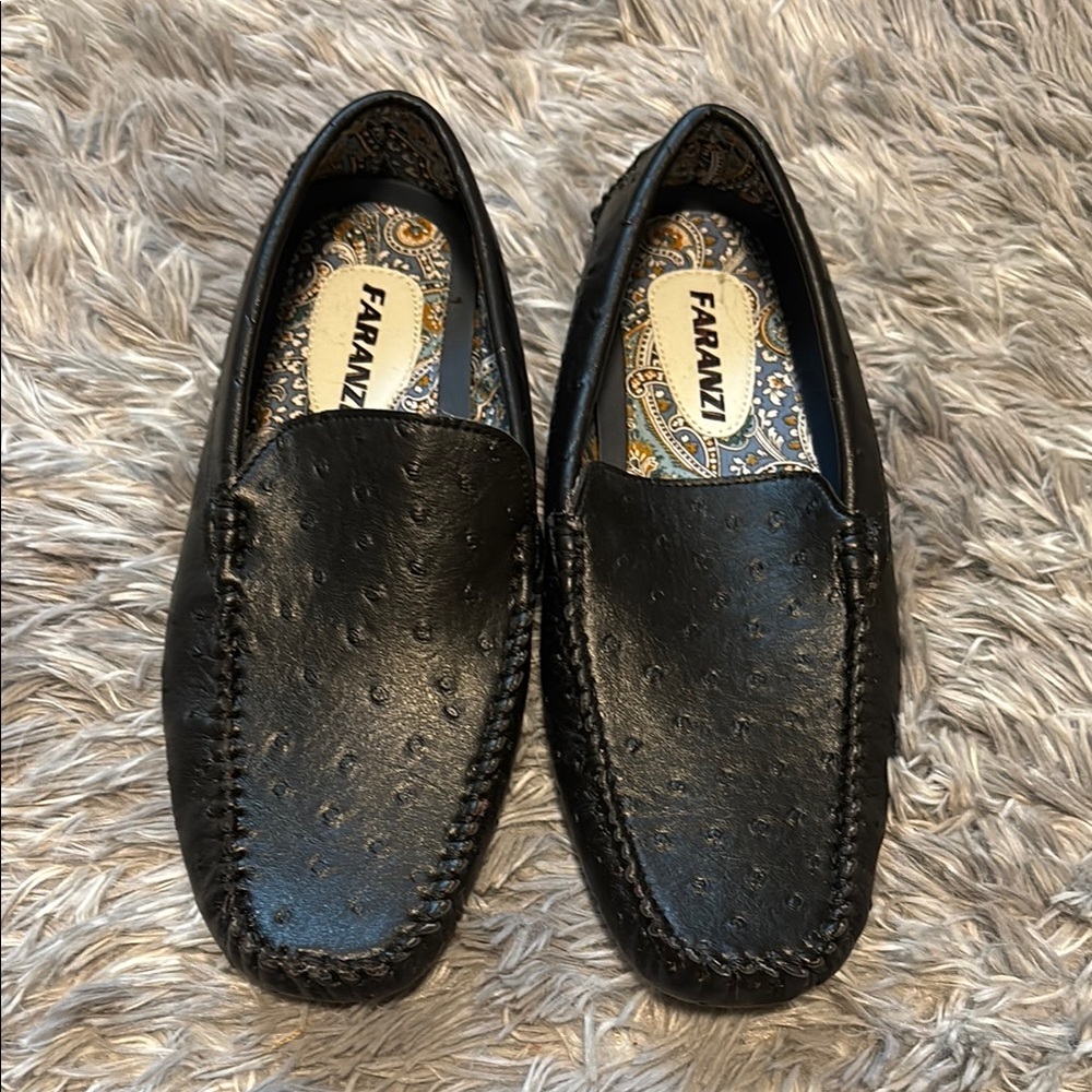 Black Men's Slip-On Loafers